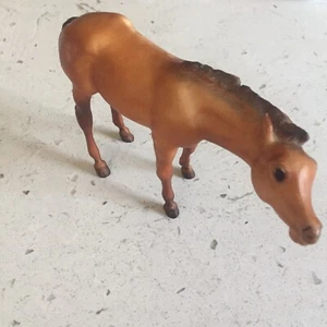 Breyer Horse Stallion Matte Brown Black Mane Tail Socks 8" Tall Vintage - Picture 1 of 11