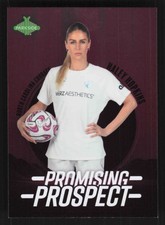 2023 Parkside NWSL #PP-18 Haley Hopkins Promising Prospect Purple Foil  Insert