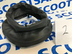 SAAB 9-3 93 Cuero Plano Volante Cim Gaiter Cubierta Gris 2003-2007 12785426 - Imagen 1 de 3