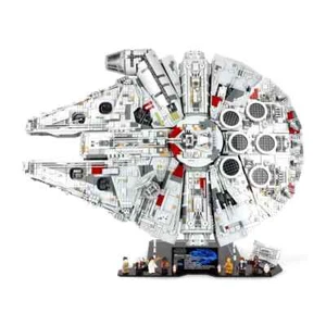 UNIQUEDISPLAY Display Stand for LEGO 75192 Star Wars Millennium Falcon - Picture 1 of 14