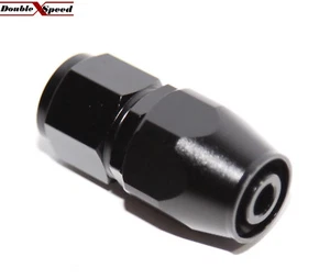 8AN AN-8 AN8 Aluminum Straight Swivel Fuel Oil Gas Line Hose End Fitting Adapter - Imagen 1 de 12