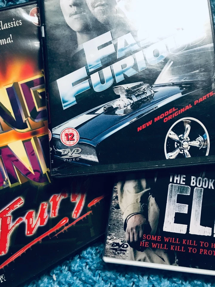 3 DVD movies. Fast and furious, The book of eli and Hong kung fury. - Image 1 of 1