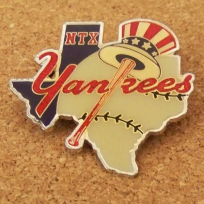 NTX North Texas Yankees baseball pin Grand Prairie TX 10 & under Div. 2 - Image 1 of 4
