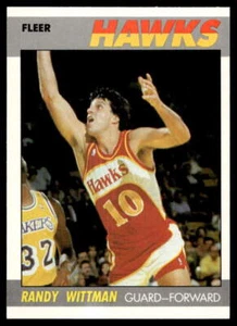 Fleer #126 Randy Wittman Atlanta Hawks 1987-88 paquete como nuevo o mejor nuevo - Imagen 1 de 2
