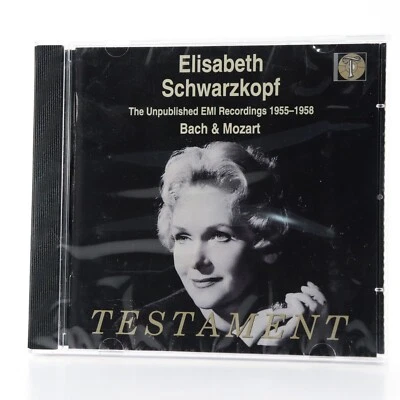 Elisabeth Schwarzkopf: The Unpublished EMI Recordings 1955-1958 (CD, 2000) NEW - Image 1 of 3