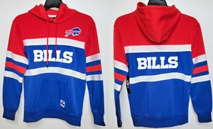 NWT Small Buffalo Bills NFL Team Exclusive Premium Fleece Colorblock Hoodie $85 - Picture 1 of 23