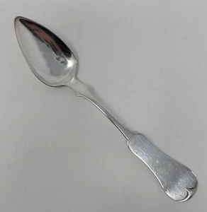 E. & D. Kinsey . Coin Silver Teaspoon c.1840s-60s 5 7/8" Cincinnati Ohio #1 - Picture 1 of 8