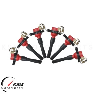 6x Accensione Bobine per BMW E36 E39 E46 Z3 E53 2.0 2.2 2.5 2.8 3.0 3.2 - Bild 1 von 4