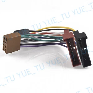 ISO to for Ford Fiesta MK4 Escort Mondeo Focus Stereo Radio Power Harness Cable - Picture 1 of 3