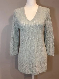 J Jill Womens Long Pullover V Neck Sweater XS EUC - Picture 1 of 4