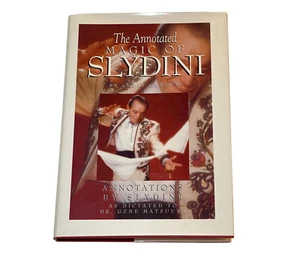 THE ANNOTATED MAGIC OF SLYDINI BY GANSON / Collectible Magic Book - Picture 1 of 2