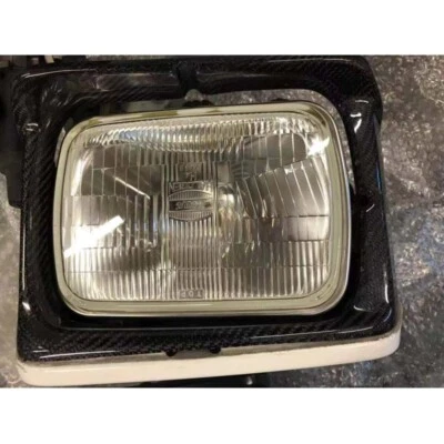 НАСТОЯЩАЯ отделка рамы фары из углеродного волокна для Toyota Supra A70 1987-1992 - Изображение 1 из 4