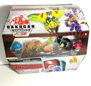 Bakugan Armored Alliance Baku-Gear 4 Pack Pegatrix-Goreene Ultra New - Picture 1 of 5