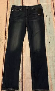 Nuevo Pantalones de mezclilla True Religion Billy Sn con solapa azul lavado oscuro 33x32 para hombre W 33 L 32 - Imagen 1 de 11