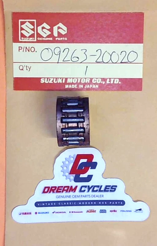 NOS 1969-1977 Suzuki T250 GT250 GT380 T350 Crank Pin Bearing OEM 09263-20020 - Image 1 of 1