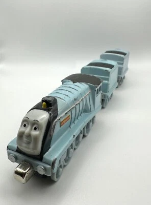 Spencer w/2 Tenders 2004 Thomas Train & Friends Take Along Die Cast Take & Play - Image 1 of 4