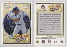 2005 Upper Deck Baseball Heroes Ryne Sandberg #68 HOF
