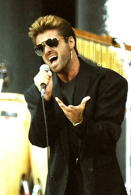 GEORGE MICHAEL in concert 1988, N.Mandela 70th Birthday Tribute, 40 Rare PHOTOS! - Image 1 of 4