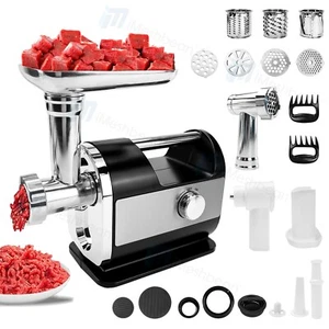 3200W Electric Meat Grinder Heavy Duty Commercial Sausage Maker Mincer Stuffer - Picture 1 of 18