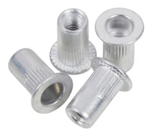 100 Stück M4 Alu Nietmuttern Gewinde Blindnietmuttern Maulmutternsatz - Bild 1 von 1