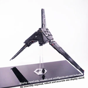 Soporte de exhibición para LEGO 75156 Krennic's Imperial Shuttle, soporte acrílico 3D solamente. - Imagen 1 de 8