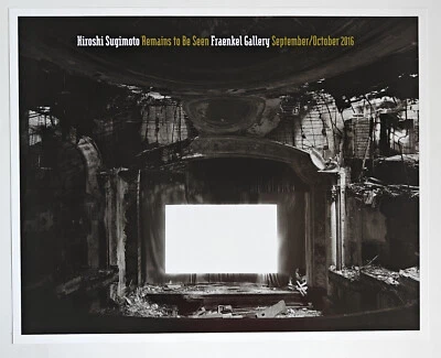 Hiroshi Sugimoto 石版画摄影艺术海报 2016 — 第 1/4 张图片