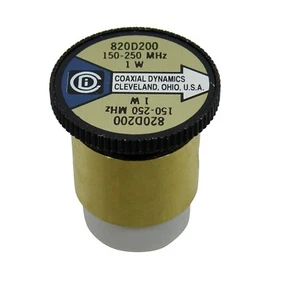 Elemento vatímetro Slug 1W 150-250 MHz para pájaro 43 dinámica coaxial 820D200 (200-1) - Imagen 1 de 1
