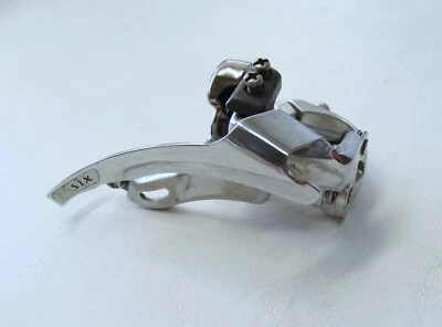 ~ Desviador delantero Shimano STX FD-MC34 tracción superior 28,6 abrazadera baja 66-69 grados ~ Foto 1 de 4