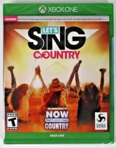 Let's Sing Country (Microsoft Xbox One2019) New Sealed XB1 Game - Picture 1 of 2