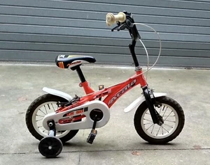 Bicicletta bambino Atala XR 50 rossa con rotelle smontabili in buone condizioni - Foto 1 di 4