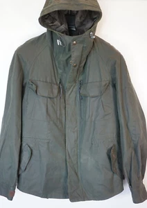RARA | CHAQUETA DE CICLISMO BARBOUR TOKITO $695 S PEQUEÑA VERDE ENCERADA - Imagen 1 de 19
