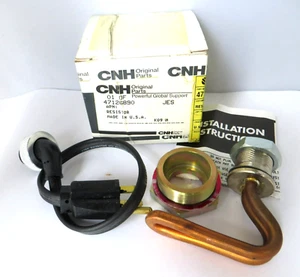 47126890 Genuine OEM Engine Block Heater Kit New Holland Tractor & Telehandler - Picture 1 of 12