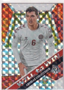 2021 Panini Mosaic UEFA EURO #5 Andreas Christensen Will to Win Mosaic - Picture 1 of 2