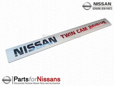 Genuine Nissan R32 R33 Skyline GTR RB26DETT Engine Ornament Badge A3290-05U00 - Image 1 of 2