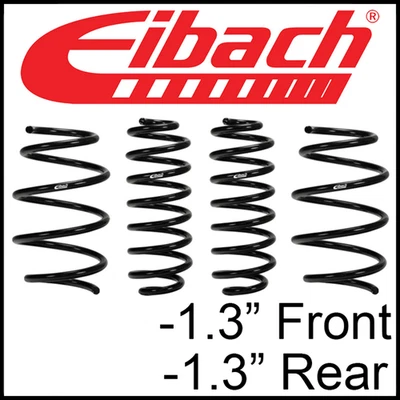 Juego de 4 resortes reductores Eibach Pro-Kit para Toyota Camry 2018-2024 3,5 L V6 tracción delantera Foto 1 de 2