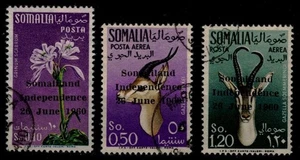 SOMALIA 1960 Indipendenza 3v us - Picture 1 of 1