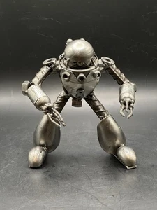 Vintage einzigartig SELTEN Altmetall Z'Gok Gundam Kunst Roboter Skulptur Statue Figur - Bild 1 von 12