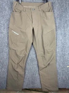 KUIU Attack Pants Marrone Uomo Taglia 36 Soft-shell Cargo Escursionismo 33 con Cucitura Interna - Foto 1 di 11
