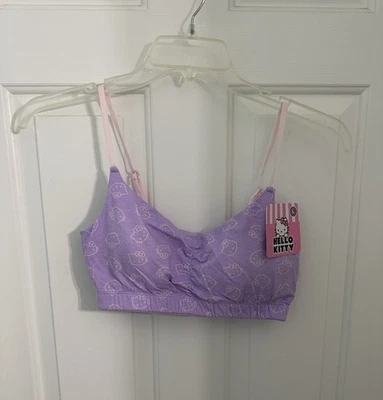 Cami/bralette Hello Kitty Sanrio grande púrpura  Foto 1 de 4