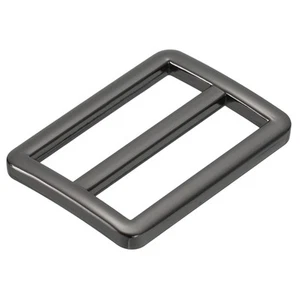 1 1/4 Zoll Tri-Glide Schieber, 8er Pack Metall Gurtbandverschluss, Schwarz - Bild 1 von 5