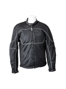 RoadDog Hurricane Mesh Motorcycle Riding Jacket Black Men's - Picture 1 of 20
