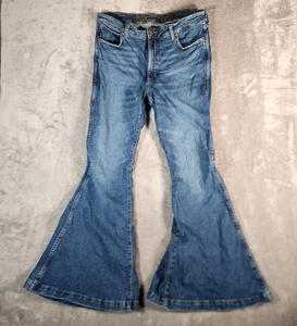 Wrangler Retro Jeans Women's 34X33 (Tag 32X34) High Rise Flare Stretch 112317723 - Picture 1 of 15