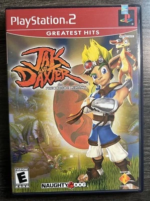 *TOP SEAL ONLY* Jak and Daxter: The Precursor Legacy (Playstation 2 PS2) Red Lbl - Image 1 of 4