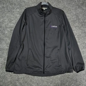 Calibre Scientific Zip Softshell Jacket Ladies XL Gray Embroidered Pockets - Picture 1 of 6