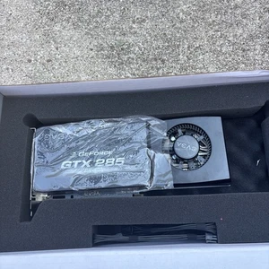 EVGA GeForce GTX 285 Mac Edition Card with cables 01G-P3-1080-TR - Picture 1 of 3