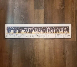 Autographed Buffalo Sabres Team Photo Plaque Wall Hanging Display RARE 2006 2007 - Picture 1 of 19