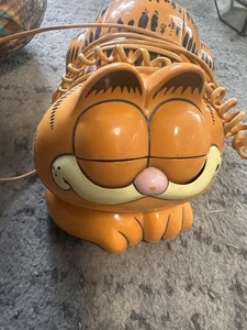 Vintage Tyco Garfield Cat Cartoon Landline Telephone, Eyes Non Working - Picture 1 of 6