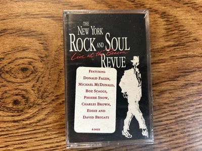 New York Rock & Soul Revue Live Beacon Cassette 1991 SEALED  - Image 1 of 2
