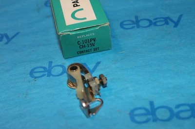 Conjunto de pontos de ignição vintage NOS CH-15V CH-101PV Mopar Chrysler Plymouth - Imagem 1 de 4