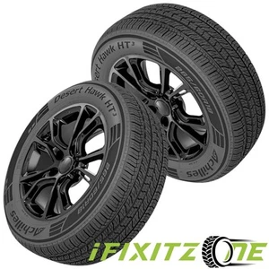 2 Achilles Desert Hawk HT3 235/60R17 102V Tires, All Season, 60K Mileage, Truck - Picture 1 of 6